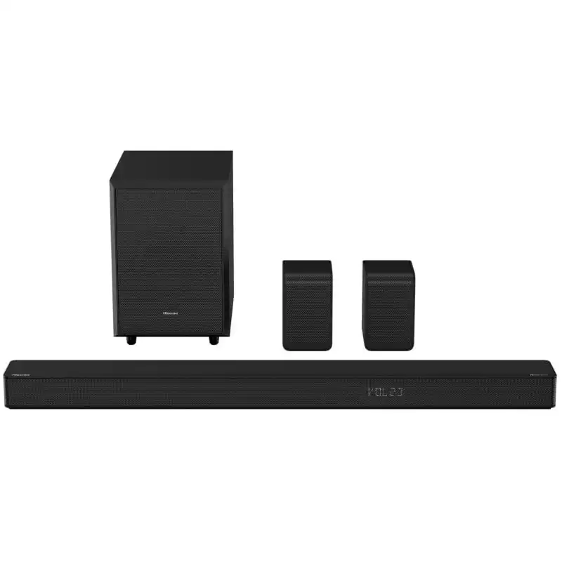 Hisense AX5125H con Subwoofer y Altavoces Inalámbricos Dolby Atmos Bluetooth 5.3 500W
