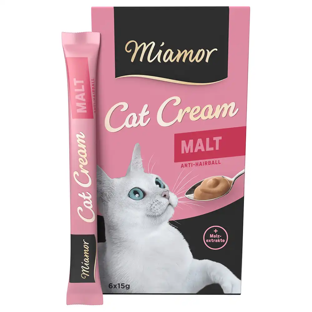 Miamor Cat Confect Malt-Cream - 6 x 15 g