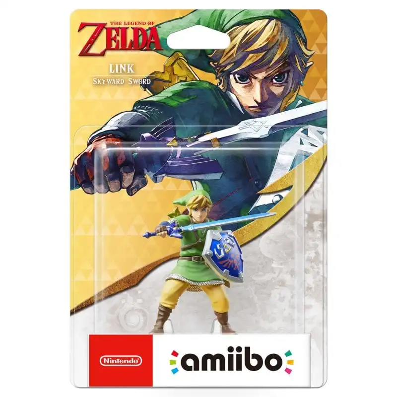 Nintendo Amiibo La Leyenda de Zelda Figura Link Skyward Sword