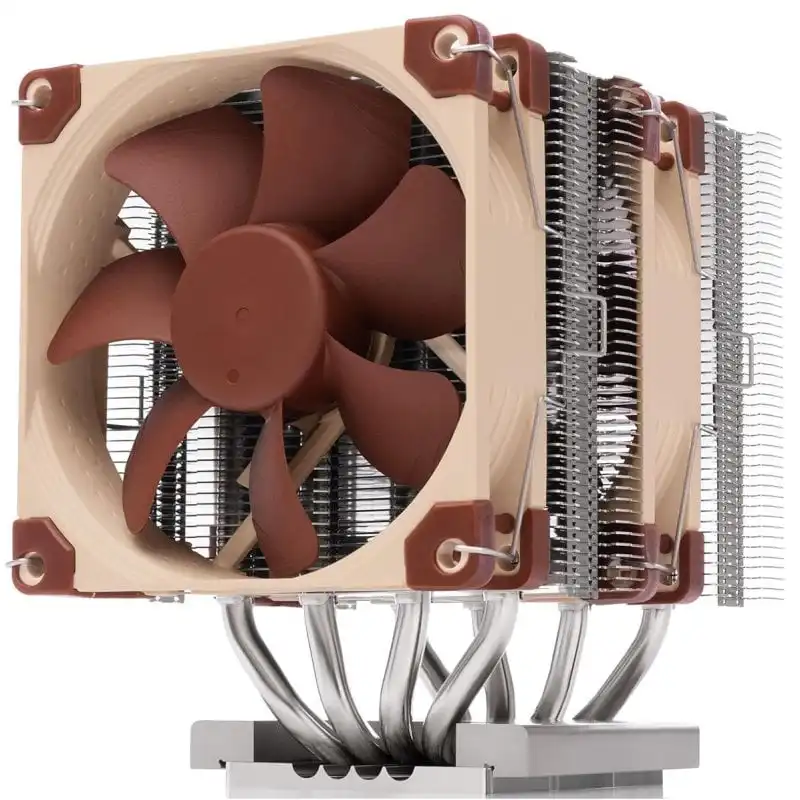 Noctua NH-D9 TR5-SP6 4U Ventilador CPU para AMD Threadripper y Epyc 4 Pipes 2x90mm Marrón