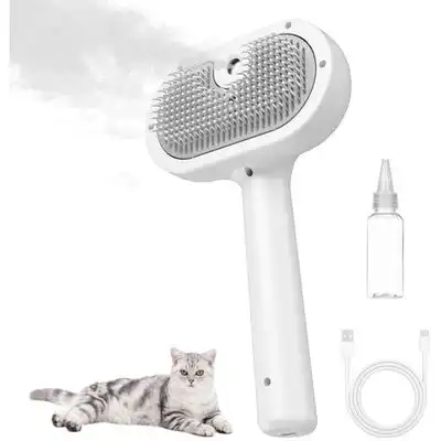 Pawffee Cepillo de vapor 3 en 1 para perros y gatos: masaje y depilación. - 1 pieza - Pawffee - Comparador de precios