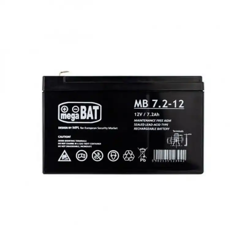 Phasak 7 Batería de Repuesto 7Ah 12V