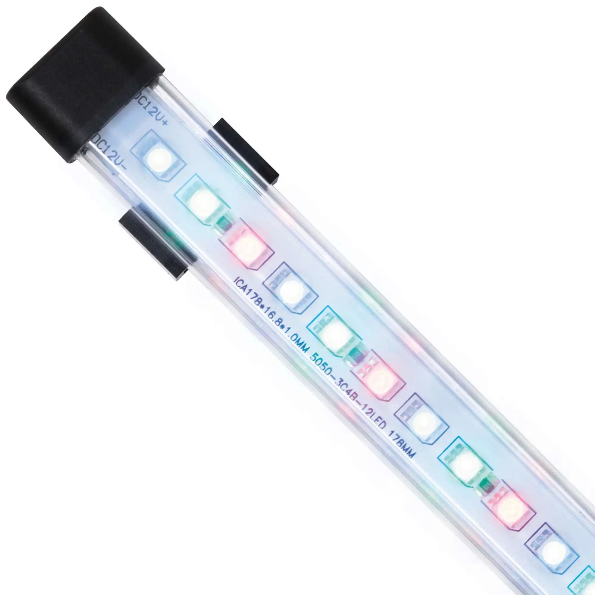 Tira LED RGB con carcasa rígida plástica 45,8 cm