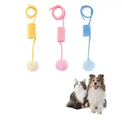 ZooVenture s interactivos para gatos, 3 piezas, con plumas - Juego de 3 piezas | Colores: Amarillo, Azul, Rosa - Zooventure - Comparador de precios