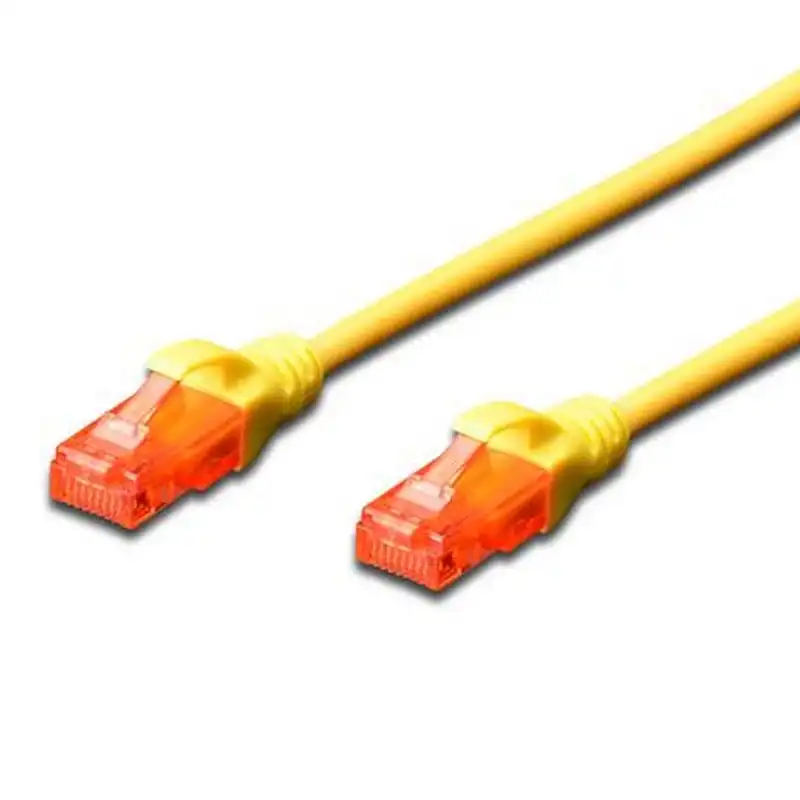 Cable de Red UTP RJ45 Cat 6e 50cm Amarillo
