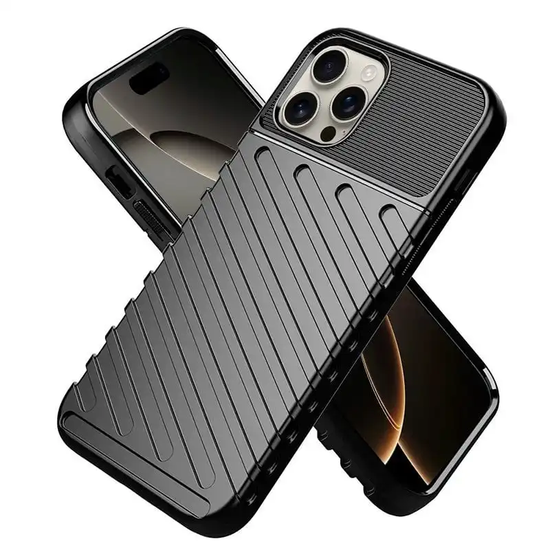 Cool Carcasa para iPhone 16 Pro Thunder Negro