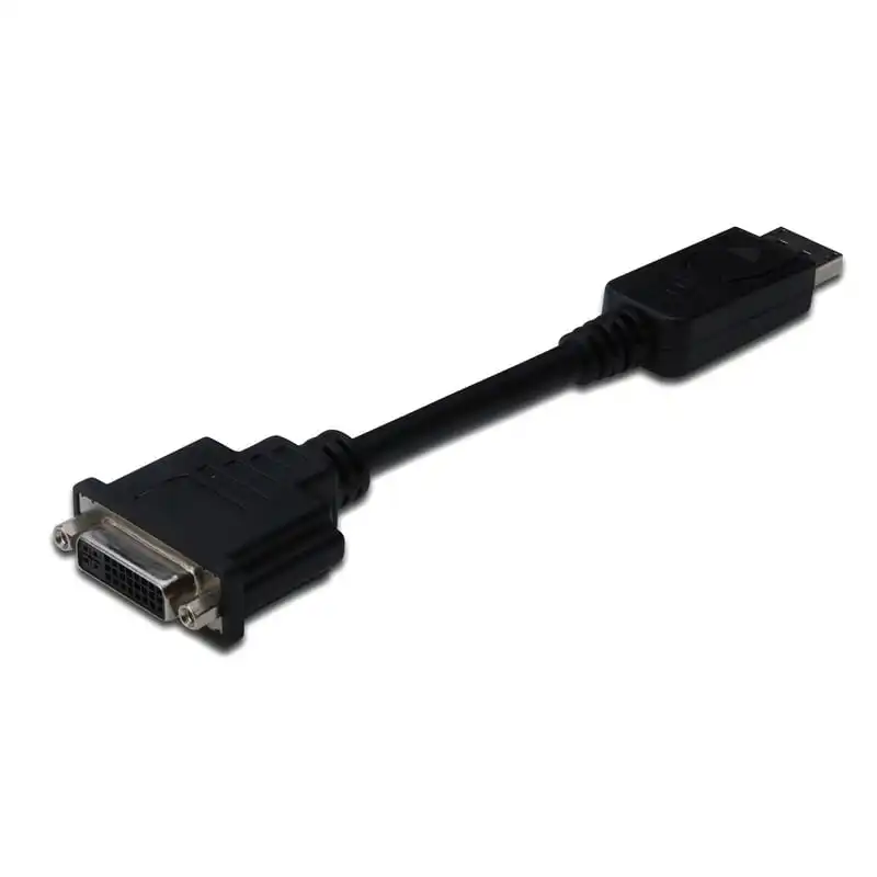 Digitus Cable Adaptador Displayport a DVI 15cm Negro