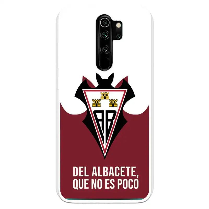 Funda Licencia Oficial Albacete Balompié Escudo del Albacete que no es Poco para Xiaomi Redmi Note 8 Pro