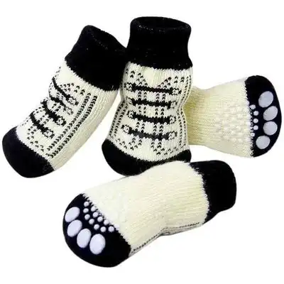 HausPets Calcetines antideslizantes de algodón perros gatos otoño invierno - Artículo 1 - HausPets - Comparador de precios