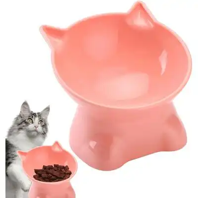 HausPets Comedero antivómito para gatos: cuenco elevado e inclinable (15°) - Antivómito - HausPets - Comparador de precios