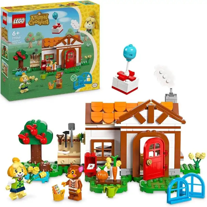 Lego Animal Crossing La Visita de Canela