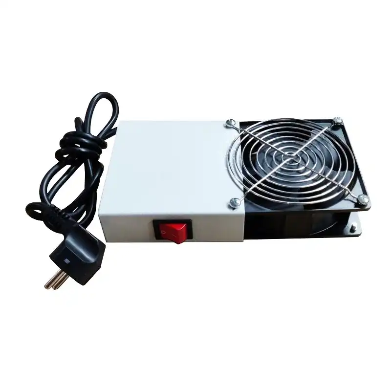 Phasak PHC 5741 Conjunto de Ventilación 1x120mm con Interruptor 1U para Rack Mural 19"