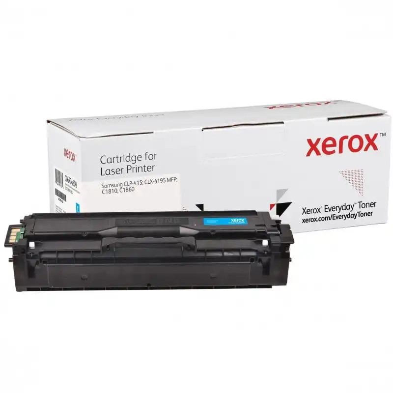 Xerox Tóner Compatible con Samsung CLT-C504S Cian