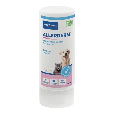 0.3 KG Virbac Allerderm Champú Piel Normal para gatos y perros - Virbac - Comparador de precios