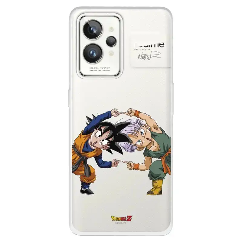 Funda Oficial de Dragon Ball Goten y Trunks Fusión Dragon Ball para Realme GT2 Pro