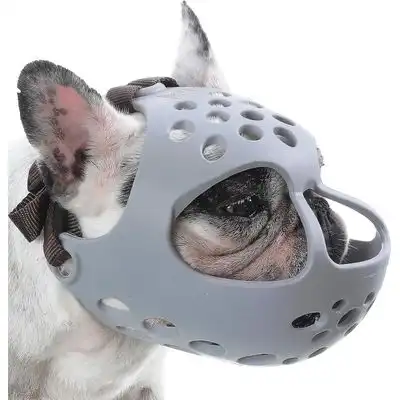 HausPets Bozal de silicona para hocicos cortos - Bulldog, Shih Tzu, Pug - Una unidad - HausPets - Comparador de precios
