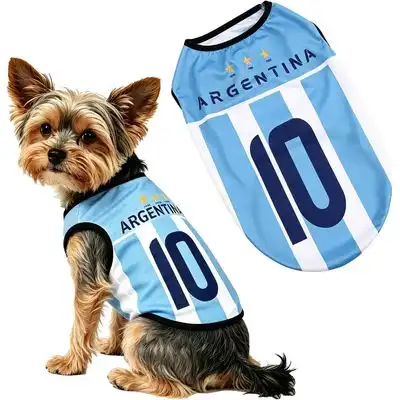 HausPets Camiseta de fútbol para perros - Argentina - Argentina-L - HausPets - Comparador de precios