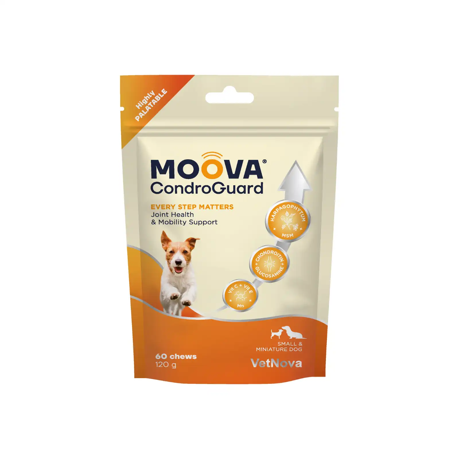 MOOVA CondroGuard Small & Miniature dogs 60 chews - VetNova - Comparador de precios
