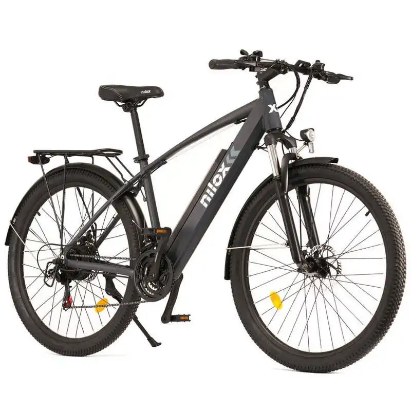 Nilox X7 Plus Bicicleta Eléctrica 27.5" 36V 250W Negra/Gris