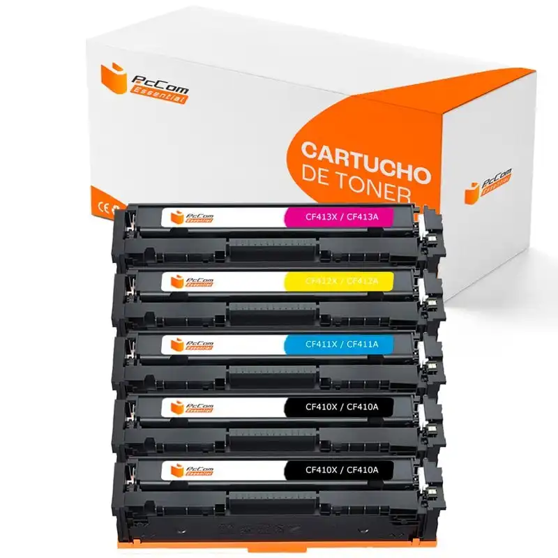 Pccom Essential Hp 410x/410a Tóner Compatible Negro/cian/magenta/amarillo Pack 5