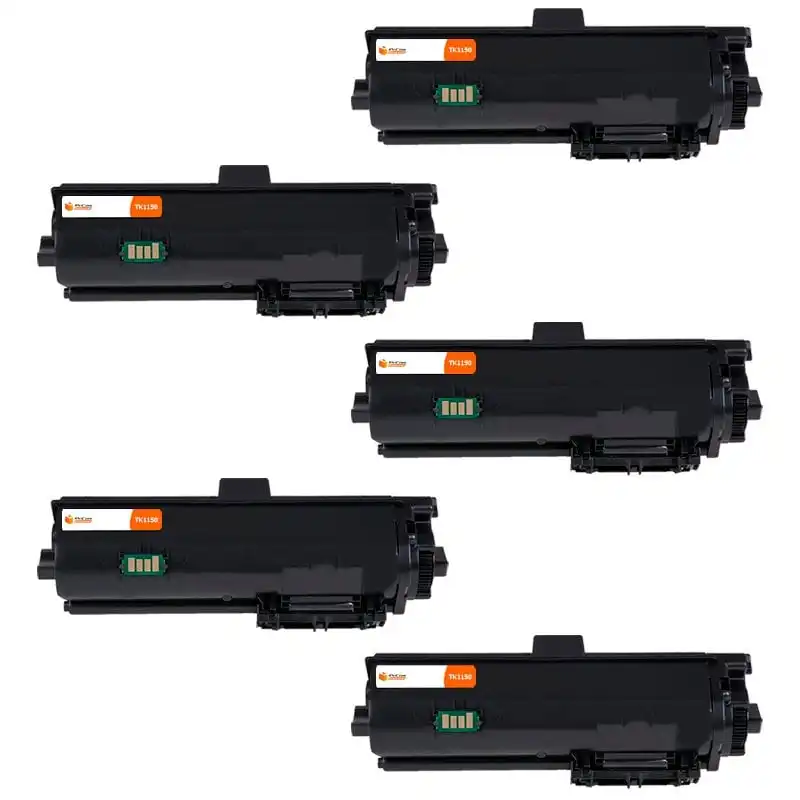 Pccom Essential Tóner Compatible con Kyocera TK1150 Negro Pack 5