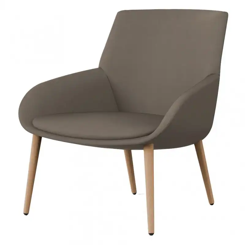 Actiu Noom 10 Sillón de Diseño Profesional Marrón