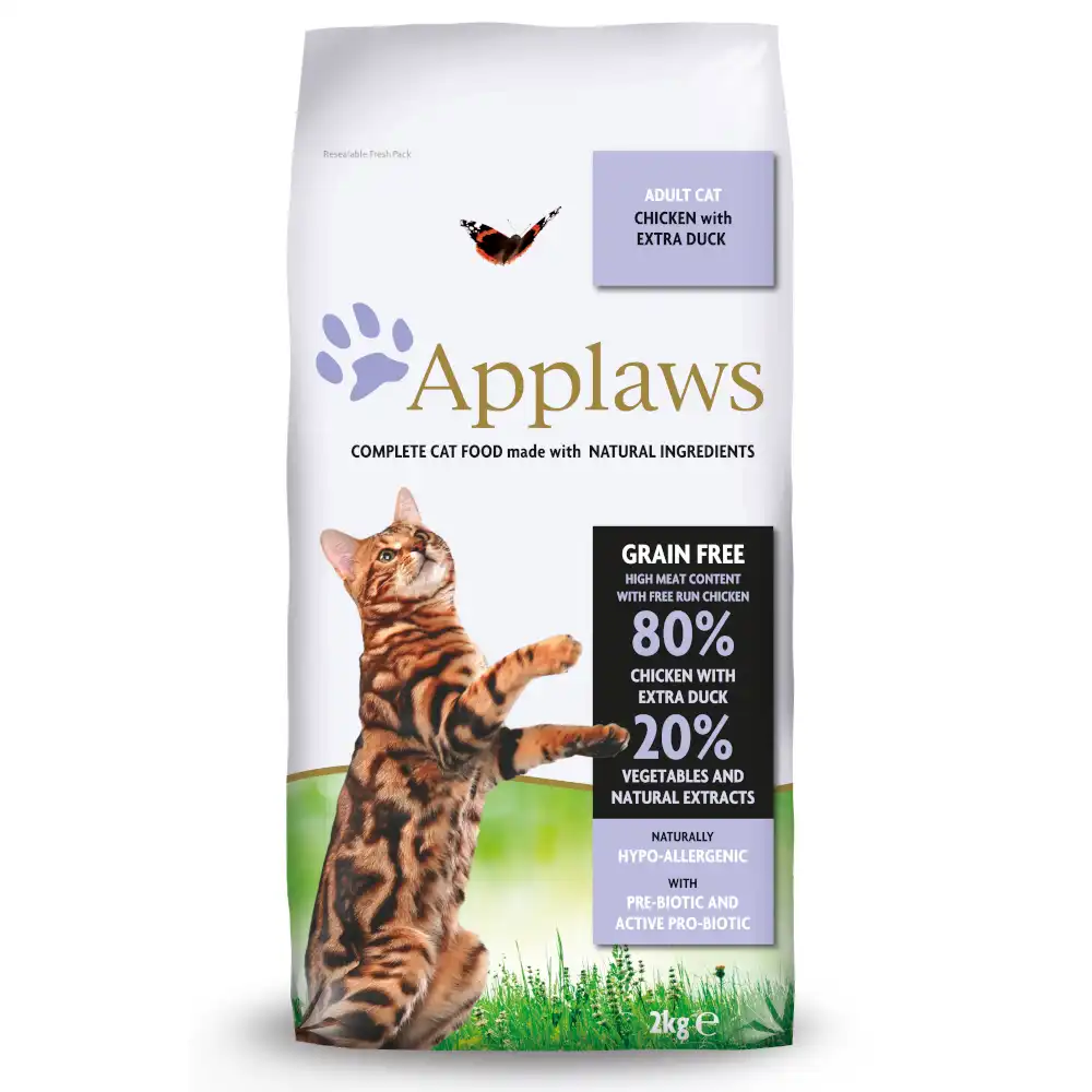 Applaws Adult Naturally Hypoallergenic con pollo y pato - 2 kg