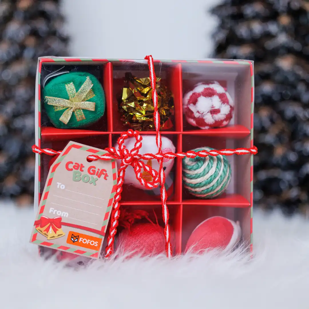 FOFOS Pack de s Navideños para gatos - 18,5 x 18,5 x 5 cm - Fofos - Comparador de precios