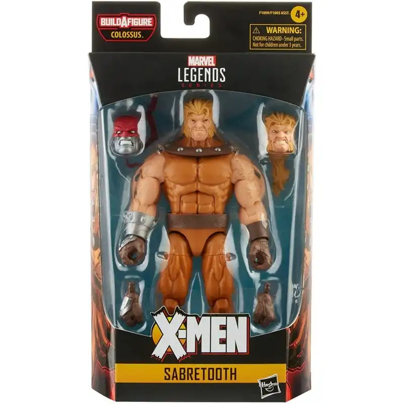Hasbro Original Hasbro Marvel Legends Series Sabretooth Figura