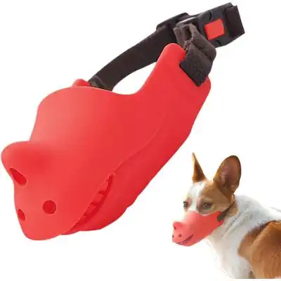 HausPets Bozal antiladridos para perros grandes - Antimordeduras ajustable - Unidad Red One S - HausPets - Comparador de precios
