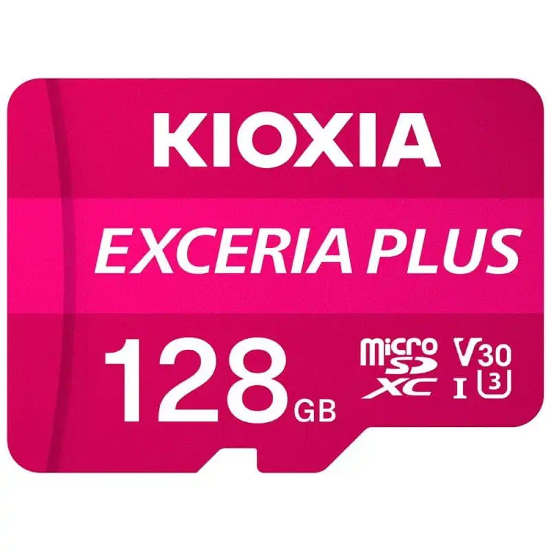 Kioxia Exceria Plus MicroSDXC 128GB UHS-I U3 V30 A1 Clase 10