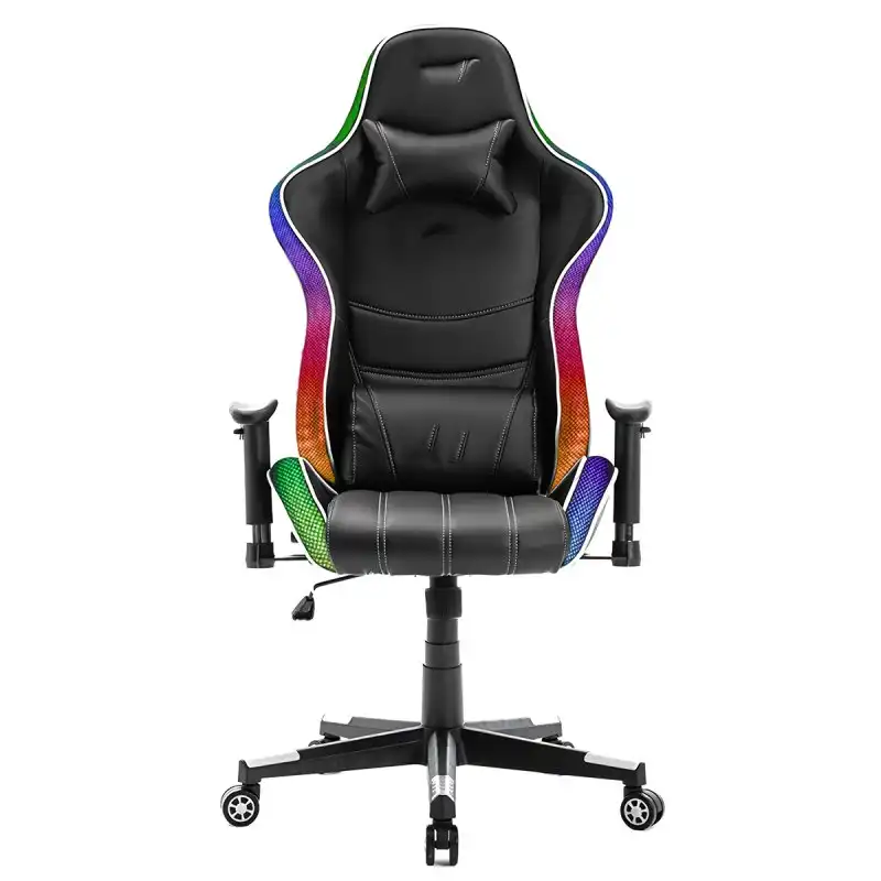 Klack Silla Gaming Ergonómica con Tecnología de Espuma Confort Max para Respaldo y Asiento Blanca