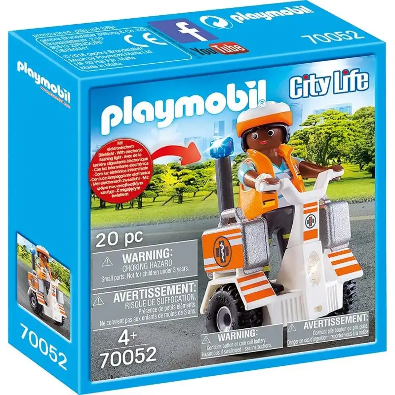 Playmobil City Life Balance Racer de Rescate