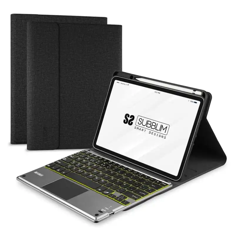 Subblim KeyTab Pro BT Funda con Teclado Negra para iPad 10.9" 10a Gen