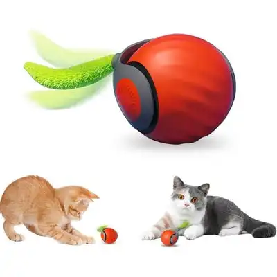 ZooVenture Pelota para gatos - 2 modos, 2 velocidades, recargable por USB - Pelota inteligente Tutu [naranja] - Zooventure - Comparador de precios