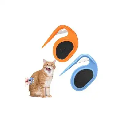 Pawffee 2 cortanudos 4x6,7cm: peine desenredar pelo largo, azul/naranja - 1 pieza - Pawffee - Comparador de precios