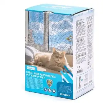 Red De Seguridad Reforzada Para Mascotas Nobleza