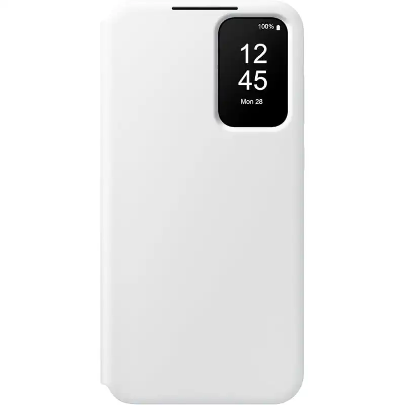 Samsung Smart View Wallet Case Funda Blanca para Samsung Galaxy A35 5G