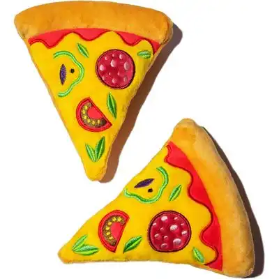 UAMLY  para perros con forma de rebanada de pizza que emite chirrido - 2 piezas - Uamly - Comparador de precios