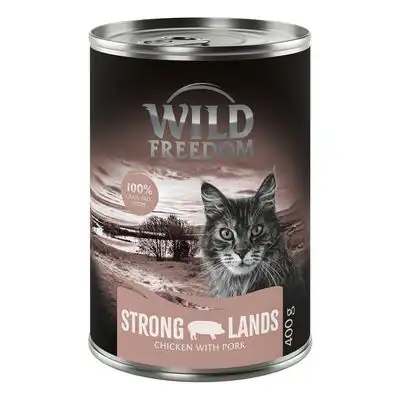 Wild Freedom Adult 6 x 400 g - Strong Lands - Cerdo y pollo - Wild Freedom - Comparador de precios