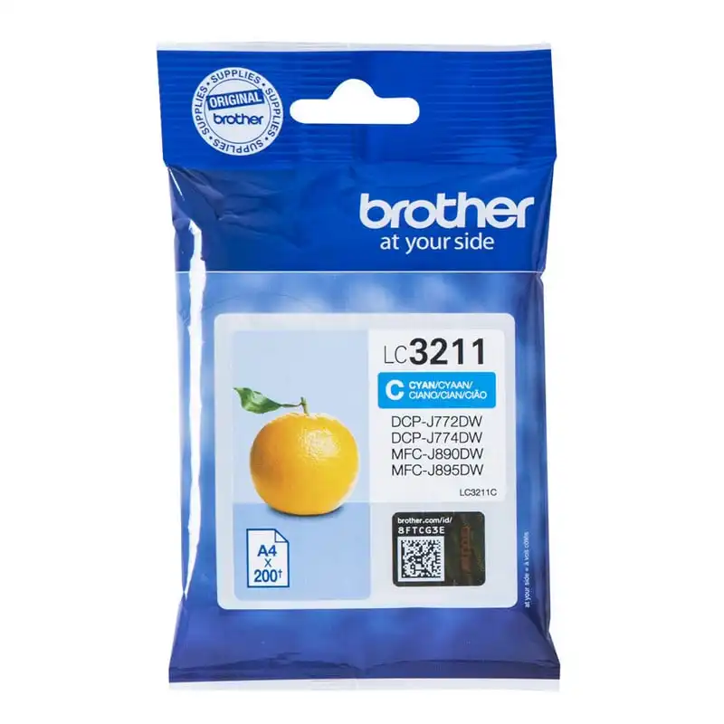 Brother LC3211C Cartucho Tinta Cian