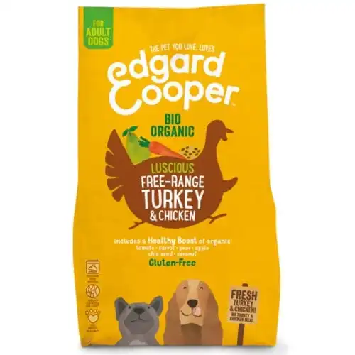 Edgard & Cooper Adult Bio Pavo pienso para perros