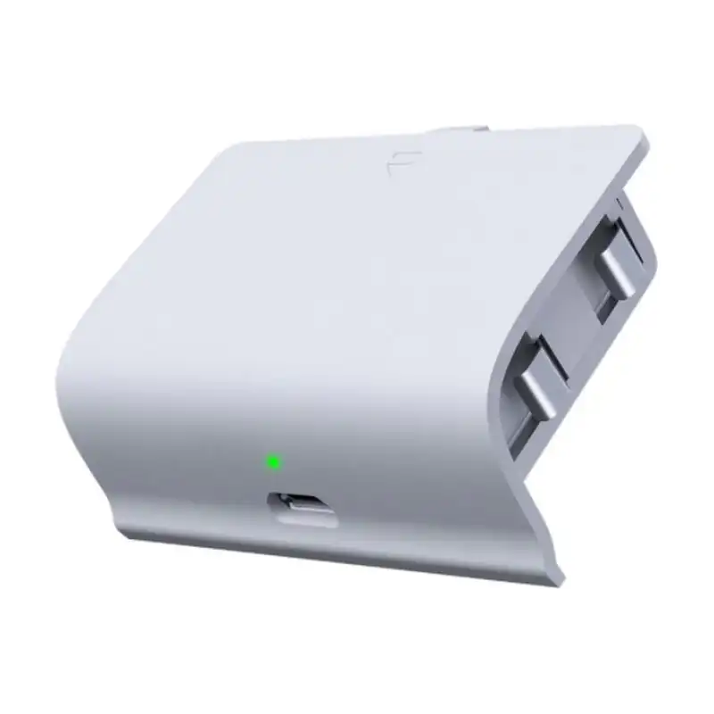 Gioteck BP2 S Batería Blanca + Cable Carga y Juega 4m para Xbox One S