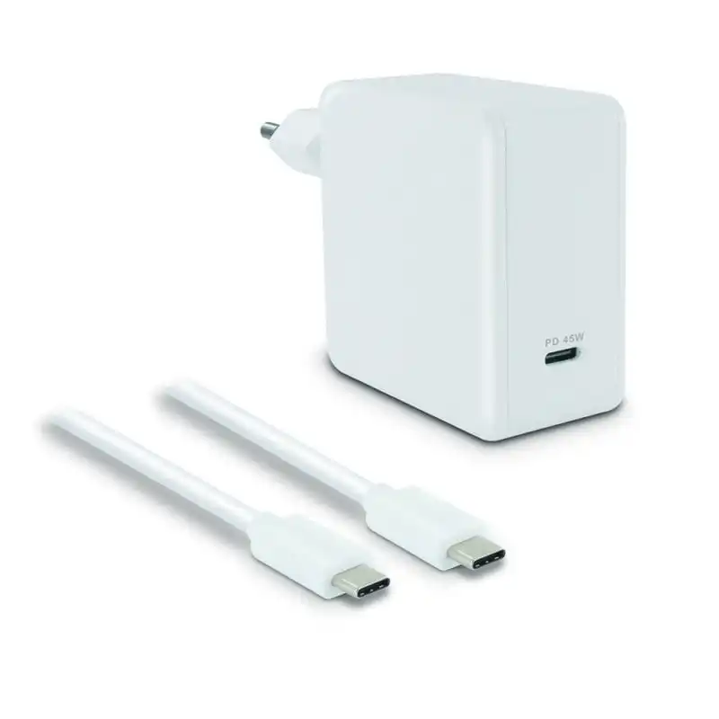 Metronic Cargador USB-C 45W Blanco