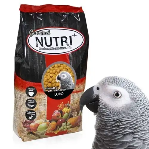 Nutri+ extrusionado gourmet natural para loros