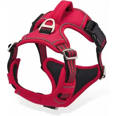 Pawffee Arnés antitirones rojo talla S reflectante ajustable para perros - 1 pieza - Pawffee - Comparador de precios