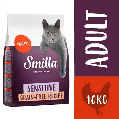 Smilla Adult Sensitive sin cereales con ave - 10 kg - Smilla - Comparador de precios