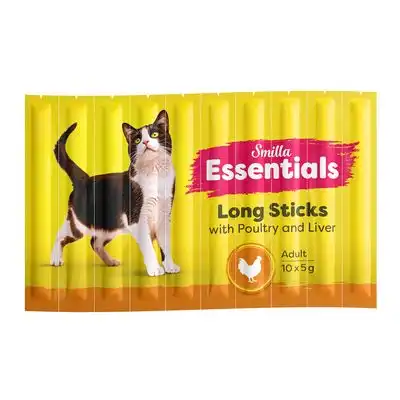 Smilla Essentials Sticks - Aves e hígado (10 x 5 g) - Smilla - Comparador de precios