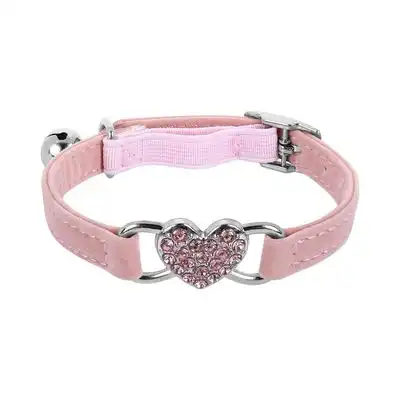 UAMLY Collar para gato con pedrería en forma de corazón - Artículo 1 - Uamly - Comparador de precios