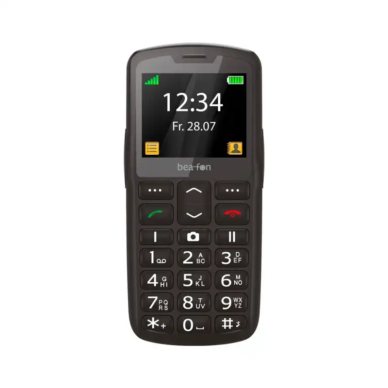 Beafon SL260 Teléfono para Mayores 2.2" Negro/Plata